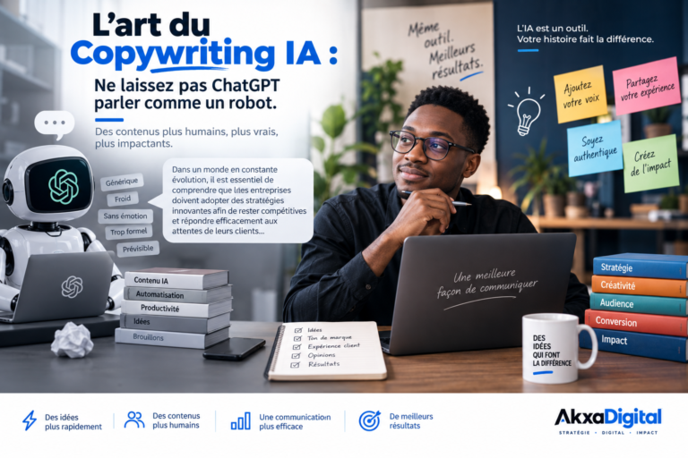 Copywriting IA : ne laissez pas ChatGPT parler comme un robot