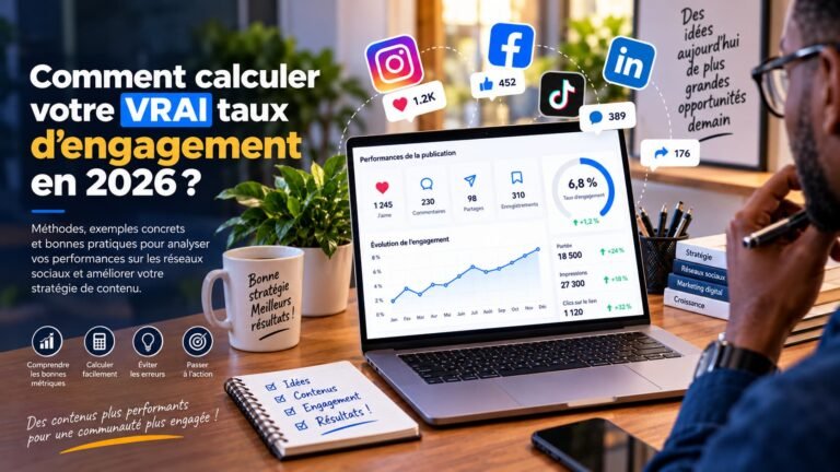 Comment calculer votre VRAI taux d’engagement en 2026