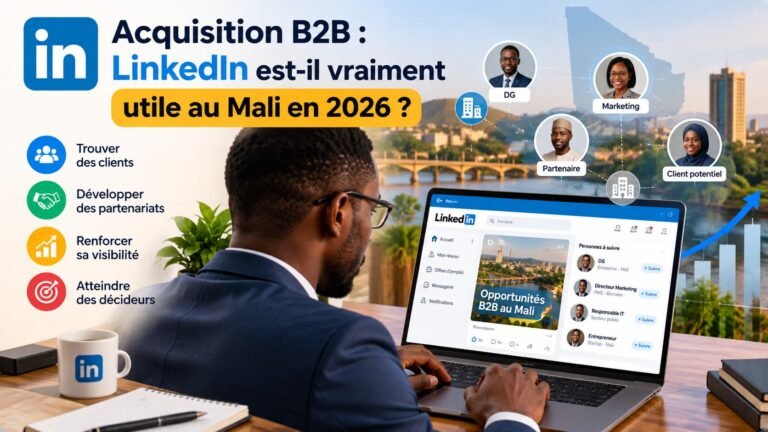 Acquisition B2B : LinkedIn est-il vraiment utile au Mali en 2026 ?